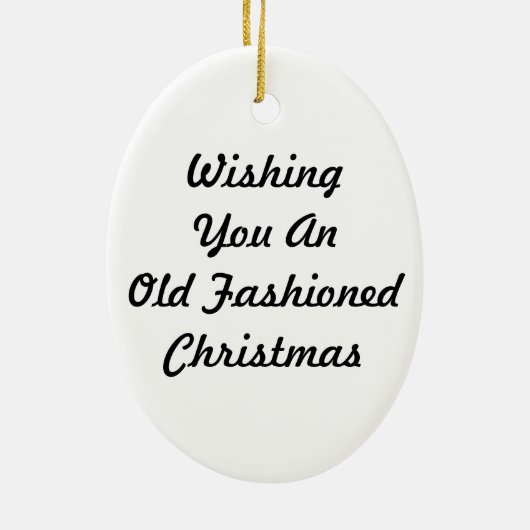 Hier is het Beer van Cinnamon Keramisch Ornament (Achterkant)