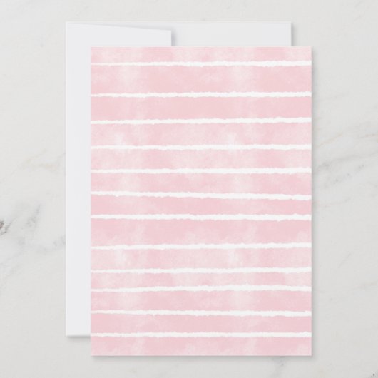 Hier is het Scoop Ice Cream Baby shower Kaart (Achterkant)