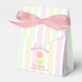 Hier is het Scoop Ice Cream Summer Baby shower Bedankdoosjes (Voorkant Zijde)