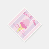 Hier is het Scoop Ice Cream Summer Baby shower Servet (Hoek)