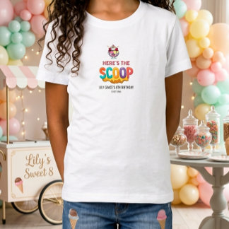 Hier is het scoop Virale esthetische verjaardagsga T-shirt