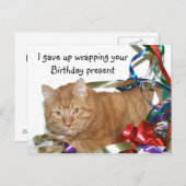 Hier is je kaart (Voorkant / Achterkant)