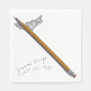 Hier is mijn nummer LUNCHEON NAPKIN Servet