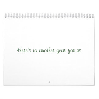Hier is nog een jaar voor ons kalender