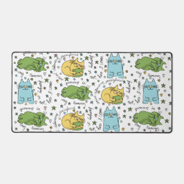 Hier Kat Kat Desk Mat