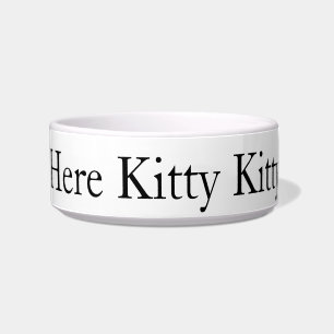 Hier Kat Kat Medium Pet Bowl Voerbakje