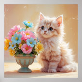 Hier kat, kat... poster (Voorkant)