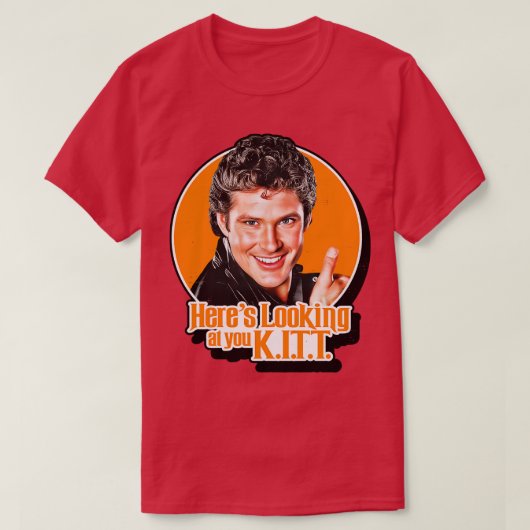 Hier kijk je naar KITT T-shirt (Design voorkant)