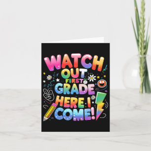 Hier kom ik 1e klas T-rex Schattige uitkijken eers Kaart