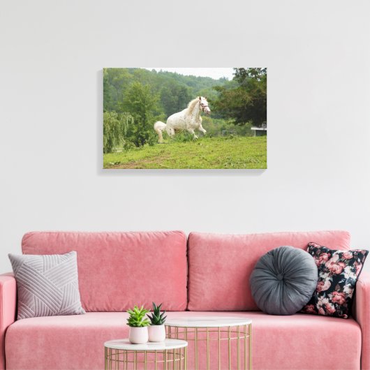 Hier kom ik canvas afdruk (Insitu (Woonkamer))