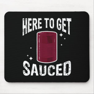 Hier Kom Je Om Cranberry-saus Te Krijgen Leuk Voor Muismat
