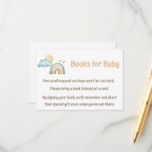 Hier komen de zoon boeken voor Baby Kaart