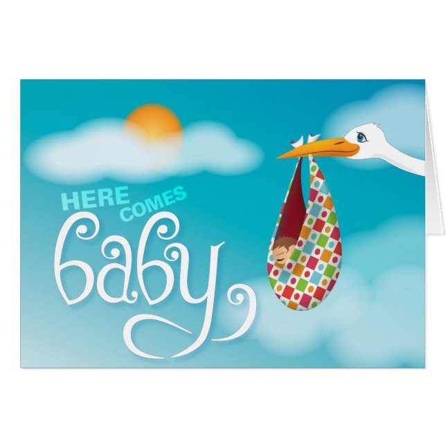 Hier komt Baby! (Voorkant Horizontaal)