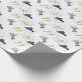 Hier komt Baby Cadeaupapier (Hoek)