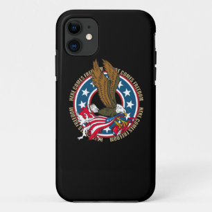 Hier komt de Amerikaanse Vrijheidsprijs Eagle iPhone 11 Hoesje
