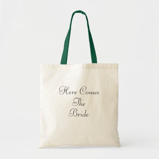 Hier komt de bride tote bag (Voorkant)