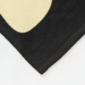 Hier komt de bruid vrijgezellenfeest bruids show fleece deken (Hoek)