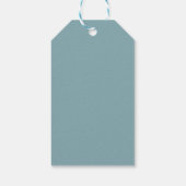 Hier komt de Son Baby shower Sunshine Cadeaulabel (Achterkant)