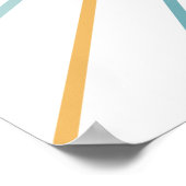 Hier komt de Son Boho Sunshine Baby Sprinkle Poster (Hoek)