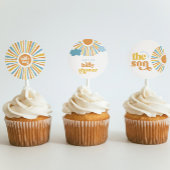 Hier komt de Son Cupcake Toppers