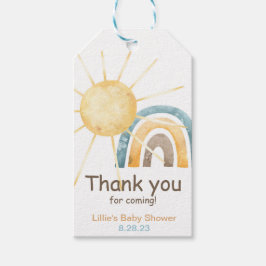 Hier komt de Son Favor Tag Cadeaulabel