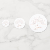 Hier komt de Sun Boho Confetti (Achterkanten)