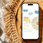 Hier komt de uitnodiging van het Baby shower van d