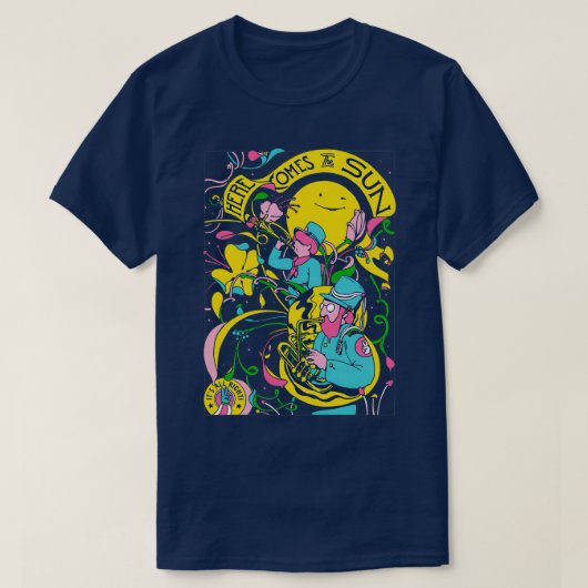 Hier komt de zon 1 t-shirt (Design voorkant)