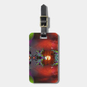 Hier komt de zon bagagelabel (Voorkant verticaal)