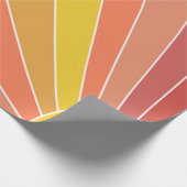 Hier komt de zon cadeaupapier (Hoek)