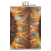 Hier komt de zon heupfles (Achterkant)