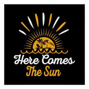 Hier Komt De Zon Perfect Poster