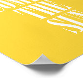 Hier komt de zon poster (Hoek)