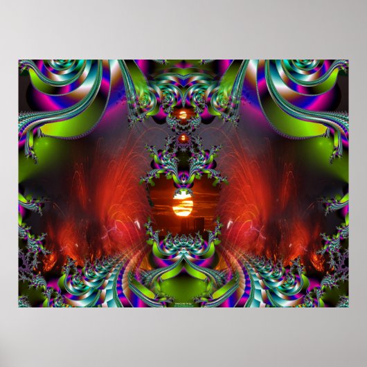 Hier komt de zon poster (Voorkant)