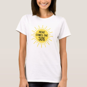 Hier komt de zon t-shirt