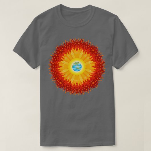 Hier komt de zon t-shirt (Design voorkant)