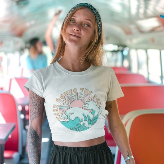 Hier komt de zon t-shirt