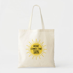 Hier komt de zon tote bag