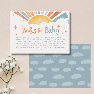 Hier Komt de Zoon Jongensboeken voor Baby Shower Informatiekaartje