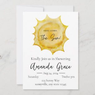 Hier komt de zoon kaart