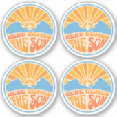 Hier komt de Zoon van God (Jezus) Sticker (Voorkant)