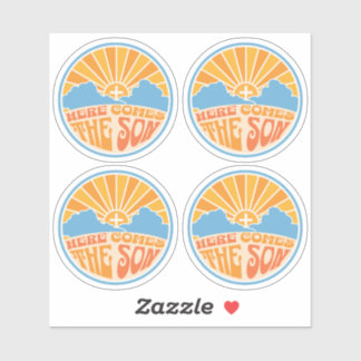 Hier komt de Zoon van God (Jezus) Sticker