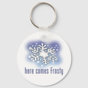 Hier komt Frosty Sleutelhanger