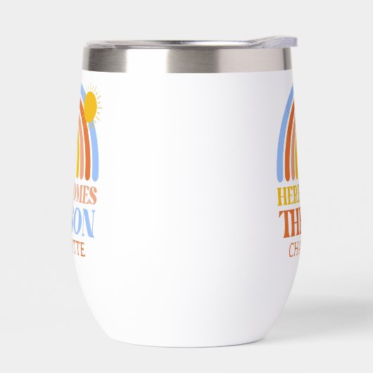 Hier komt het Baby shower van de zoon Rainbow Boy (Links)