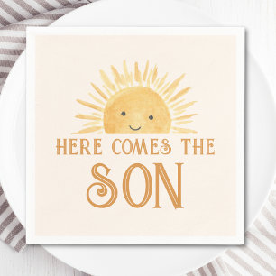 Hier komt het Baby shower van de zoon Servet