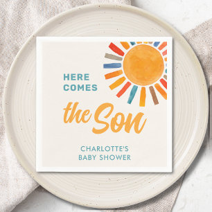 Hier komt het Baby shower van de zoon Servet