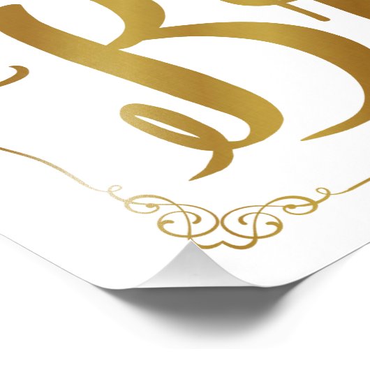 hier komt het bruidkoolgebaar goud . foto afdruk (Hoek)