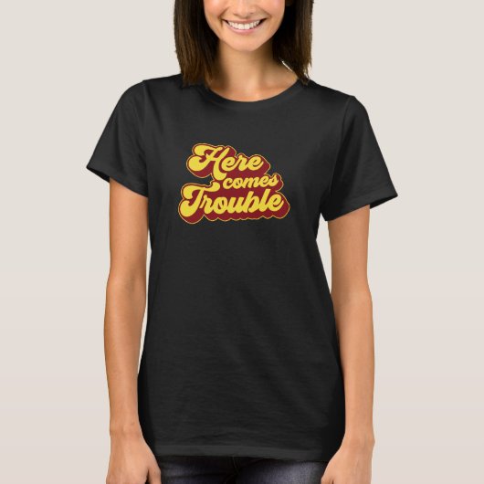 Hier komt het probleem t-shirt (Voorkant)
