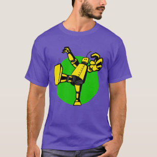 Hier komt het Shirt van de denkende machines Robot