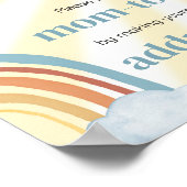 Hier komt het Son Retro Sunshine Envelope Station Poster (Hoek)